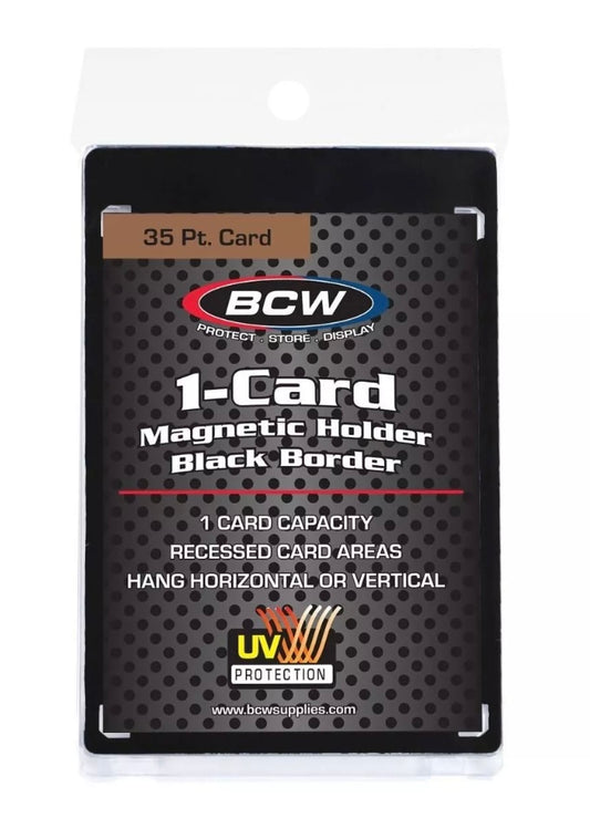 BCW One Touch 35pt Black Border