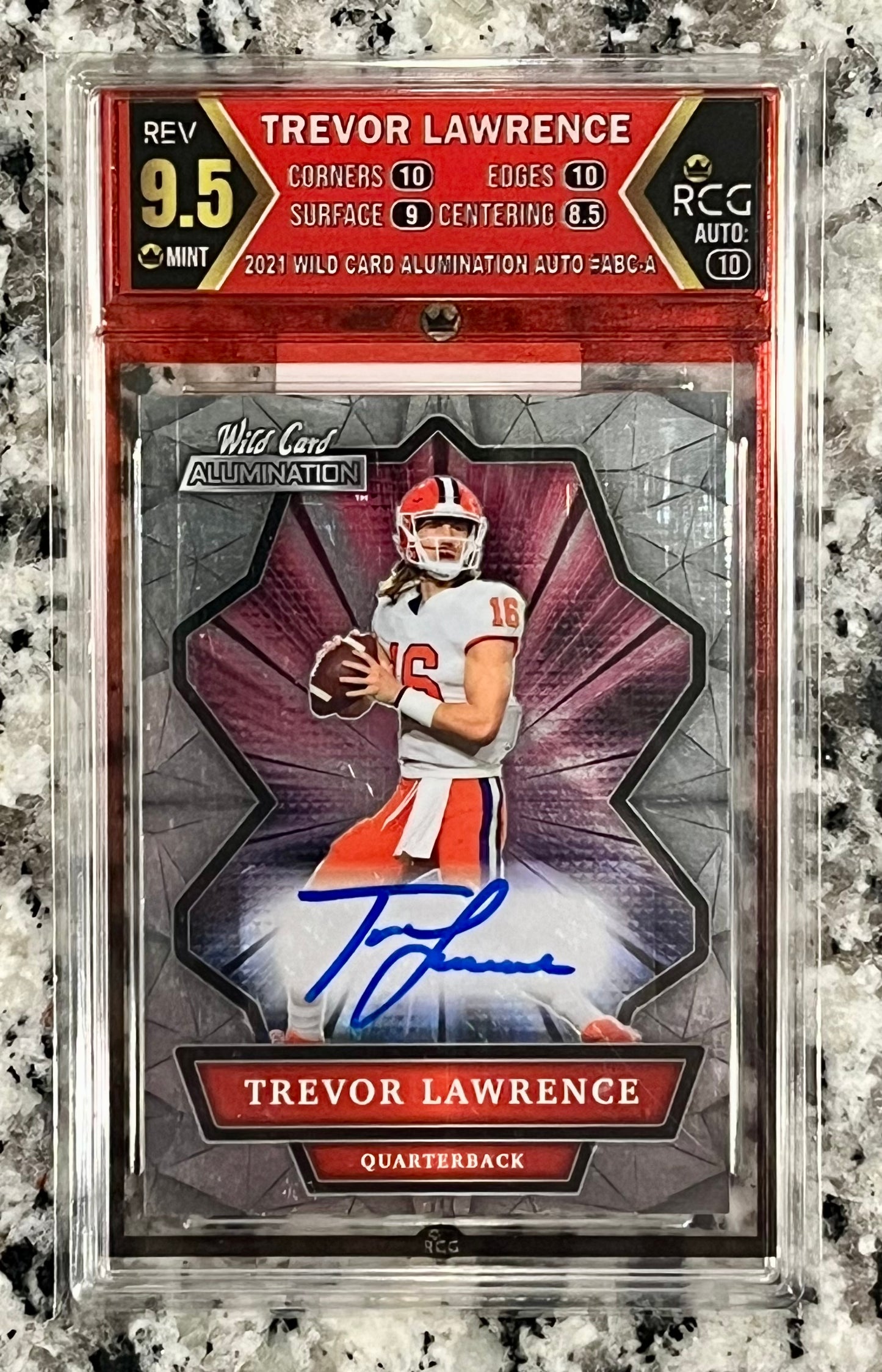 2021 Trevor Lawrence Auto RCG 9.5/10