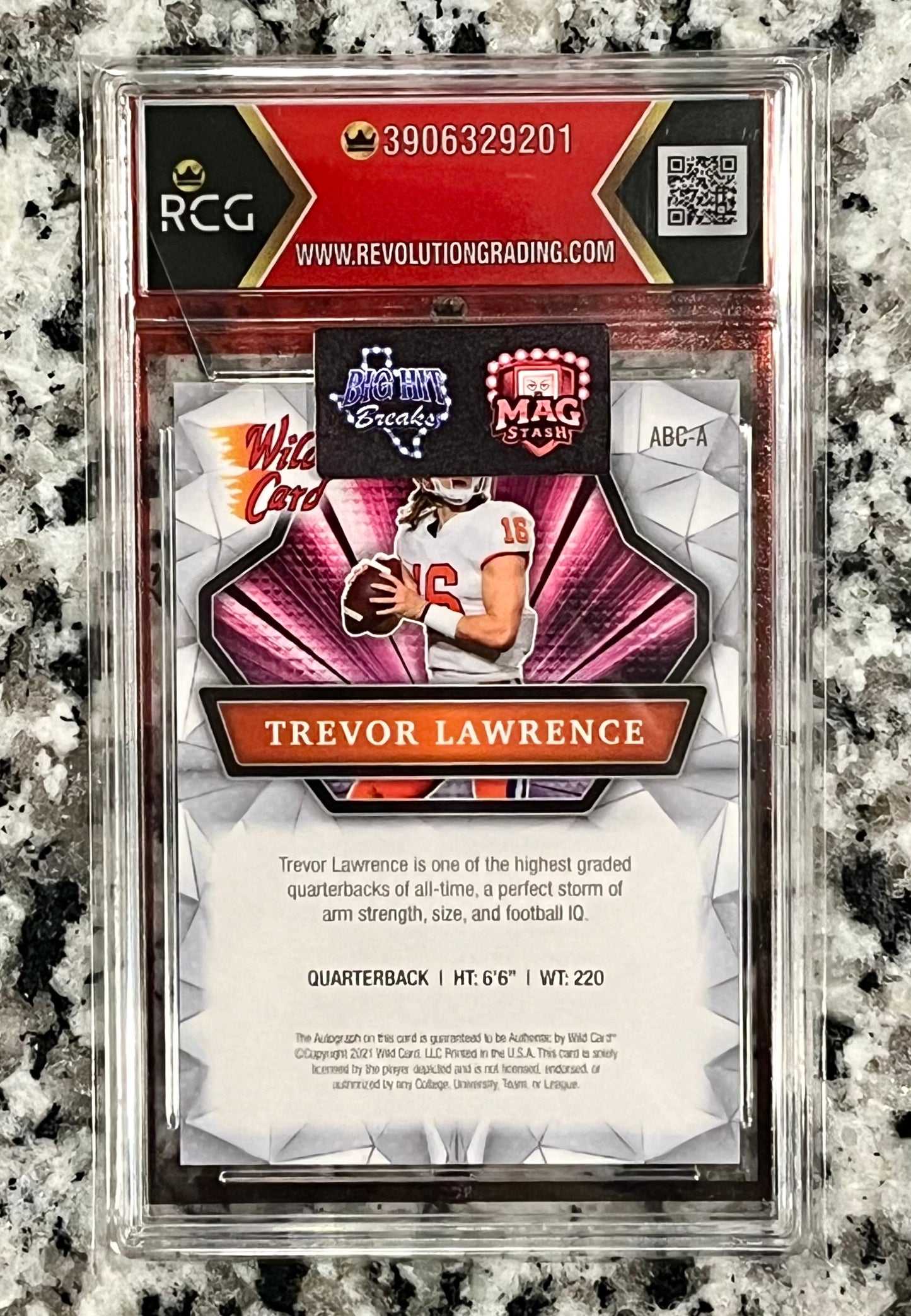 2021 Trevor Lawrence Auto RCG 9.5/10